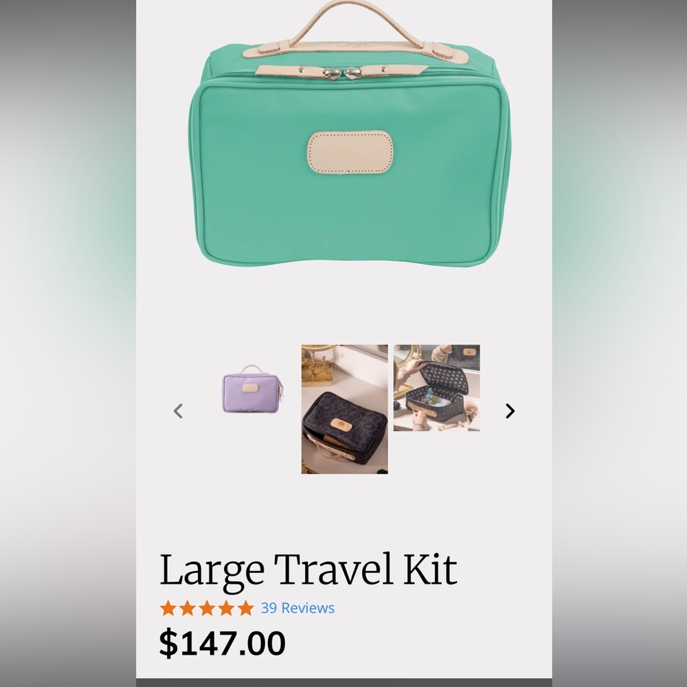 Jon Hart. Large travel kit. Mint